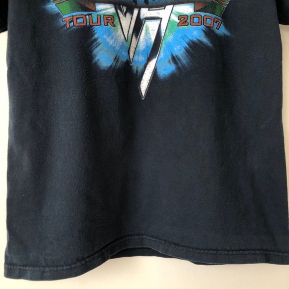 Vintage Van Halen 2007 Tour T-Shirt David Lee Roth - Picture 4 of 8